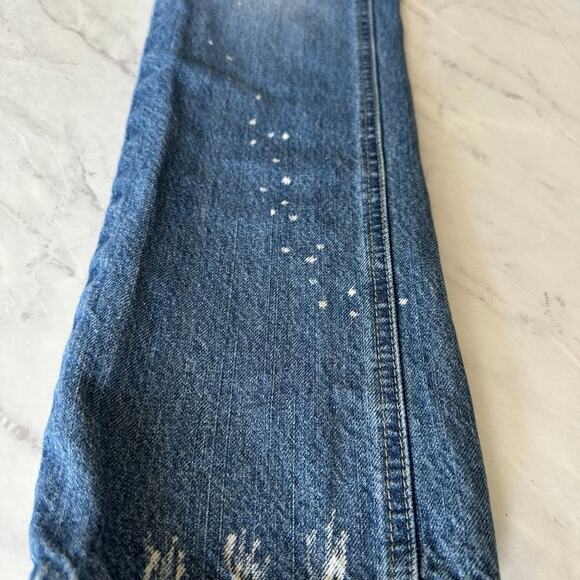 J.Crew Matchstick Denim Jeans 28 distressed straight womens - Picture 2 of 7
